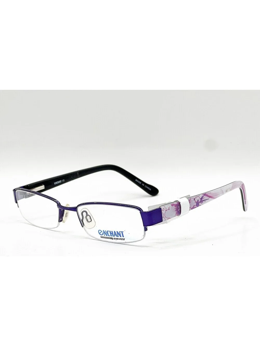 Enchant Eyewear Ee0974 Purple Authentic Eyeglasses 51-18-135